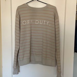 crew neck sweatshirt